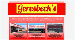 Desktop Screenshot of geresbecks.com
