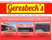 Tablet Screenshot of geresbecks.com
